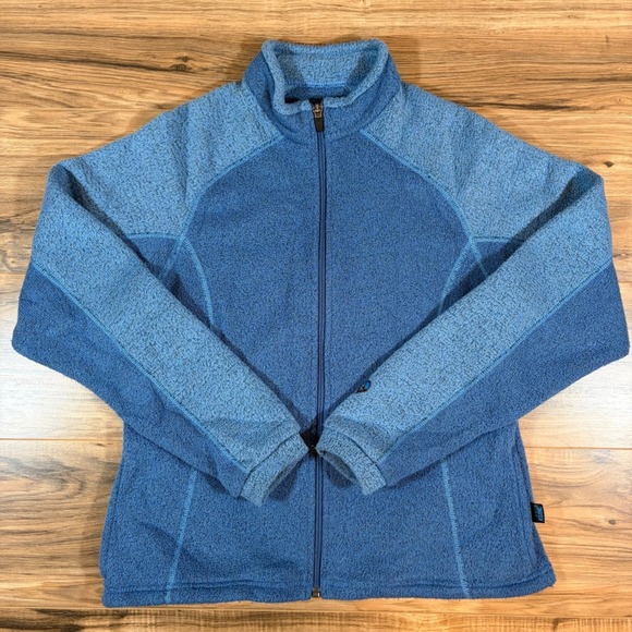 Kuhl Jackets & Blazers - Kuhl Alfpaca Fleece Jacket Womens Medium Blue Full Zip Outdoor Midlayer Coat